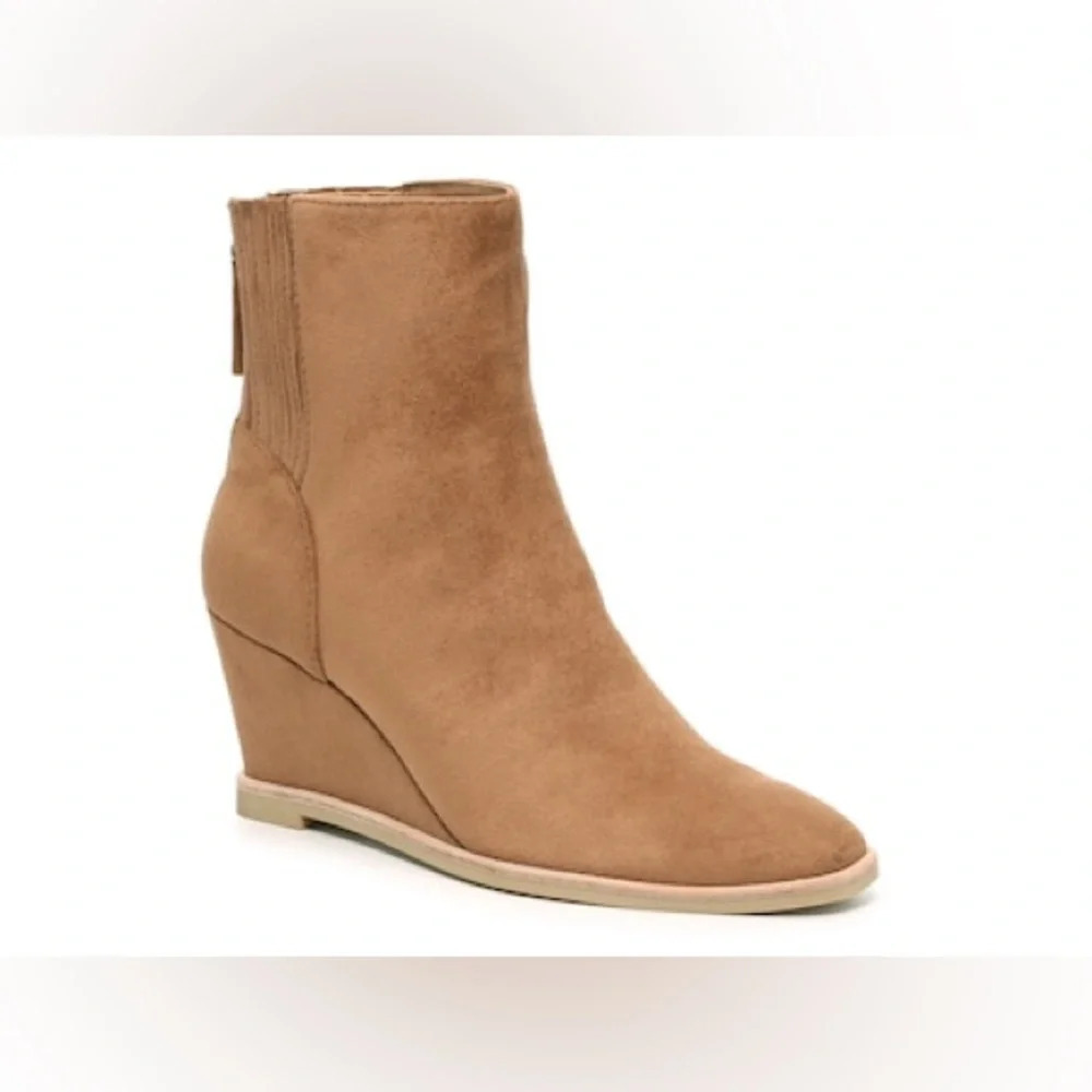 Dolce Vita Tessie Wedge Bootie Size Euc